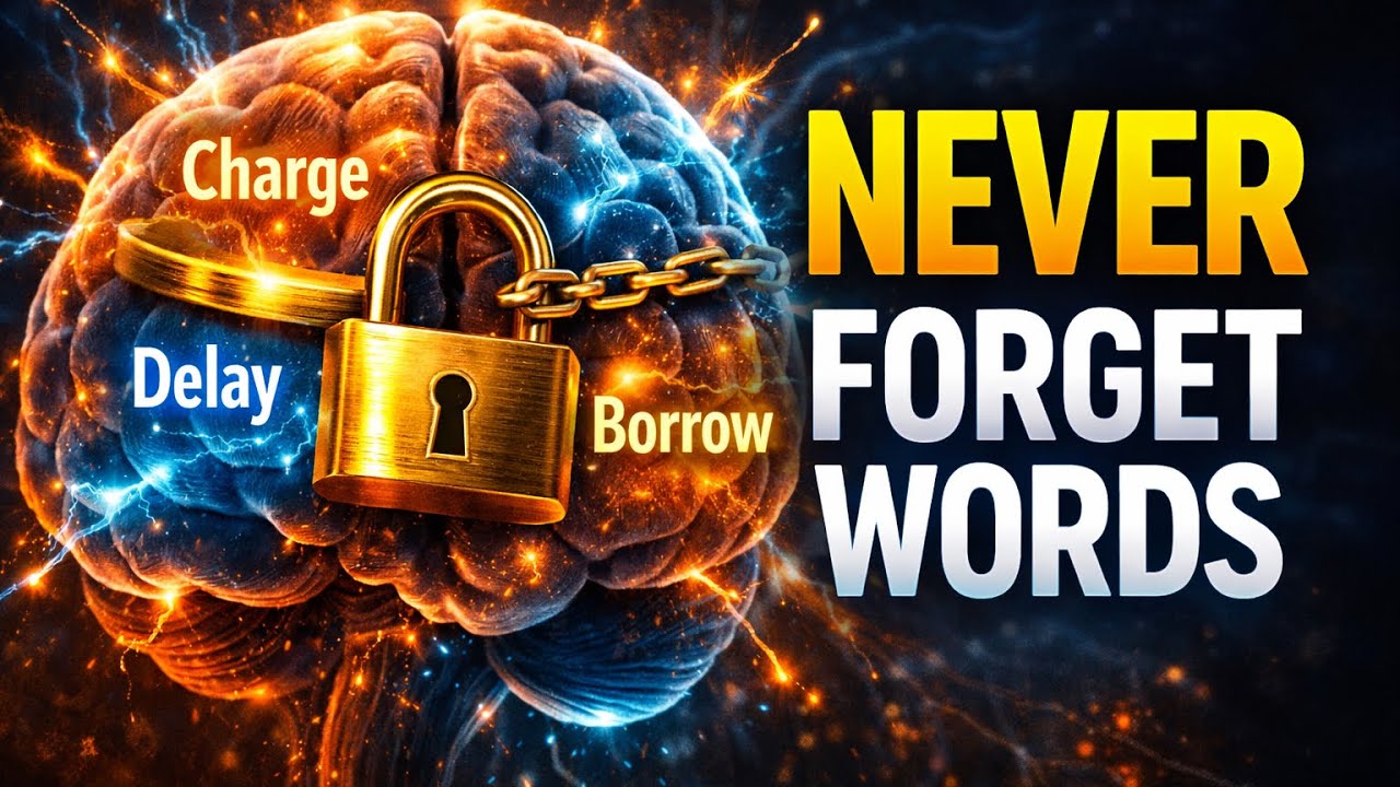 English Vocabulary Memory Masterclass | Learn Once, Remember Forever