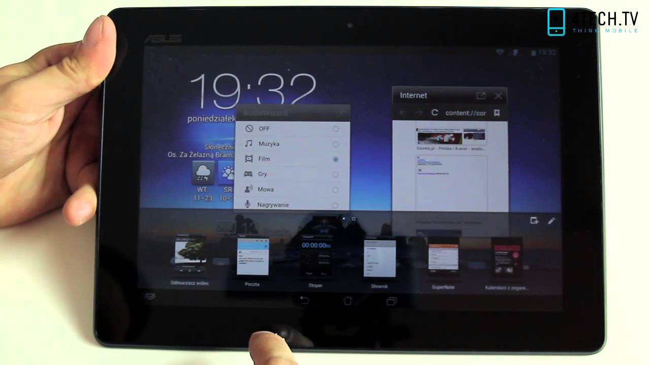 ASUS Padfone Infinity - test wideorecenzja smartfona część 2 - tablet