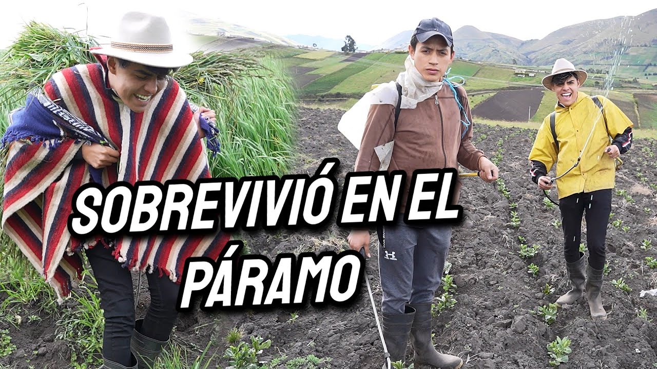 SOBREVIVIÓ AL PÁRAMO | John Valverde