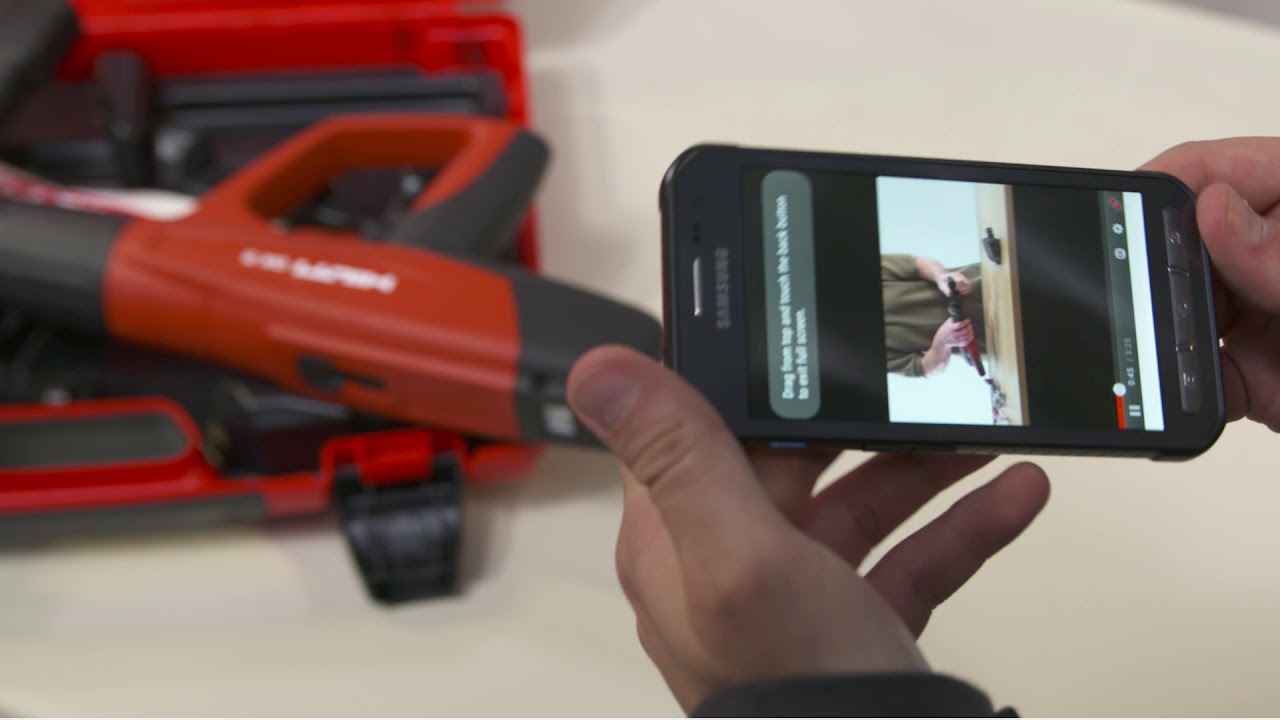 Hilti Connect App and DX 5
