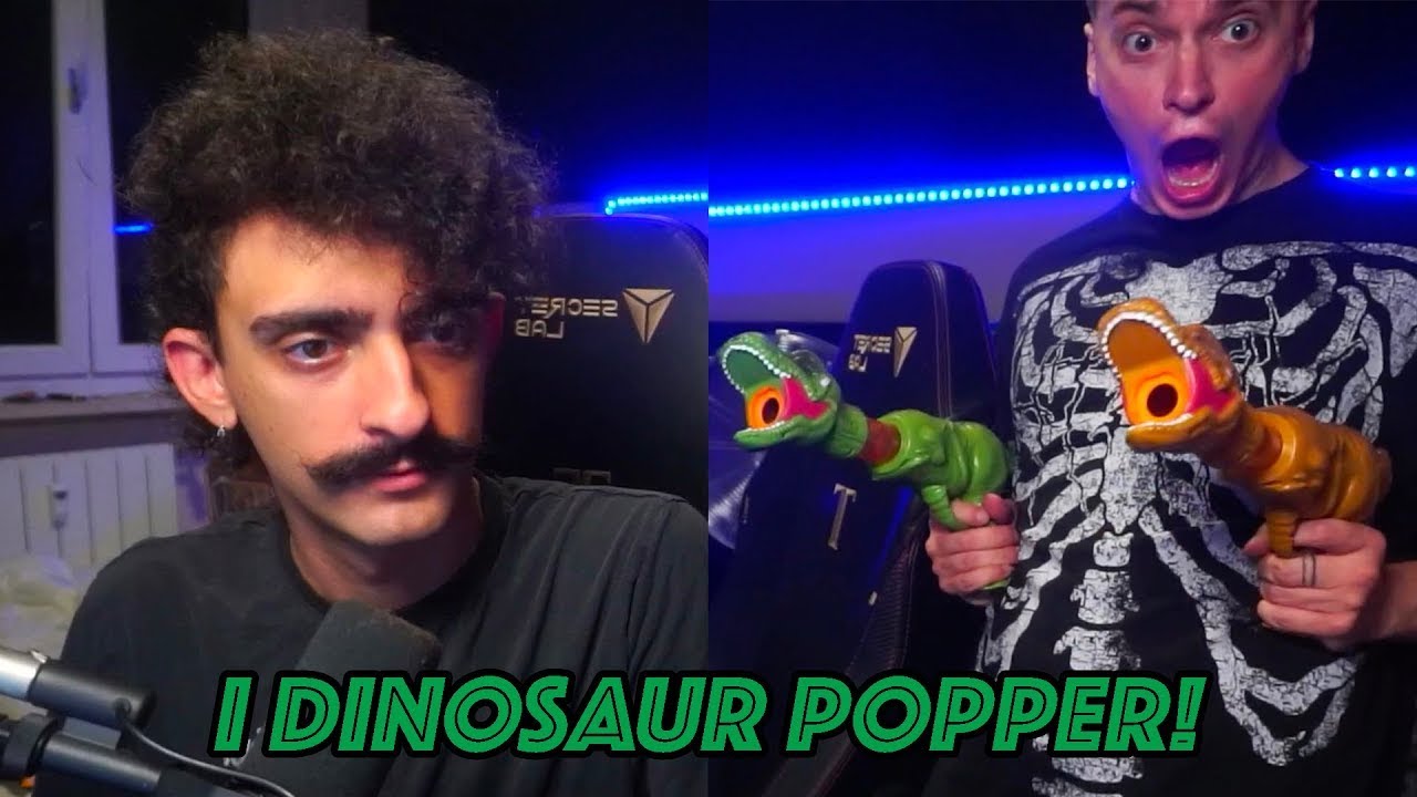 Mario Sturniolo e Sdrumox giocano a DINOSAUR POPPER!