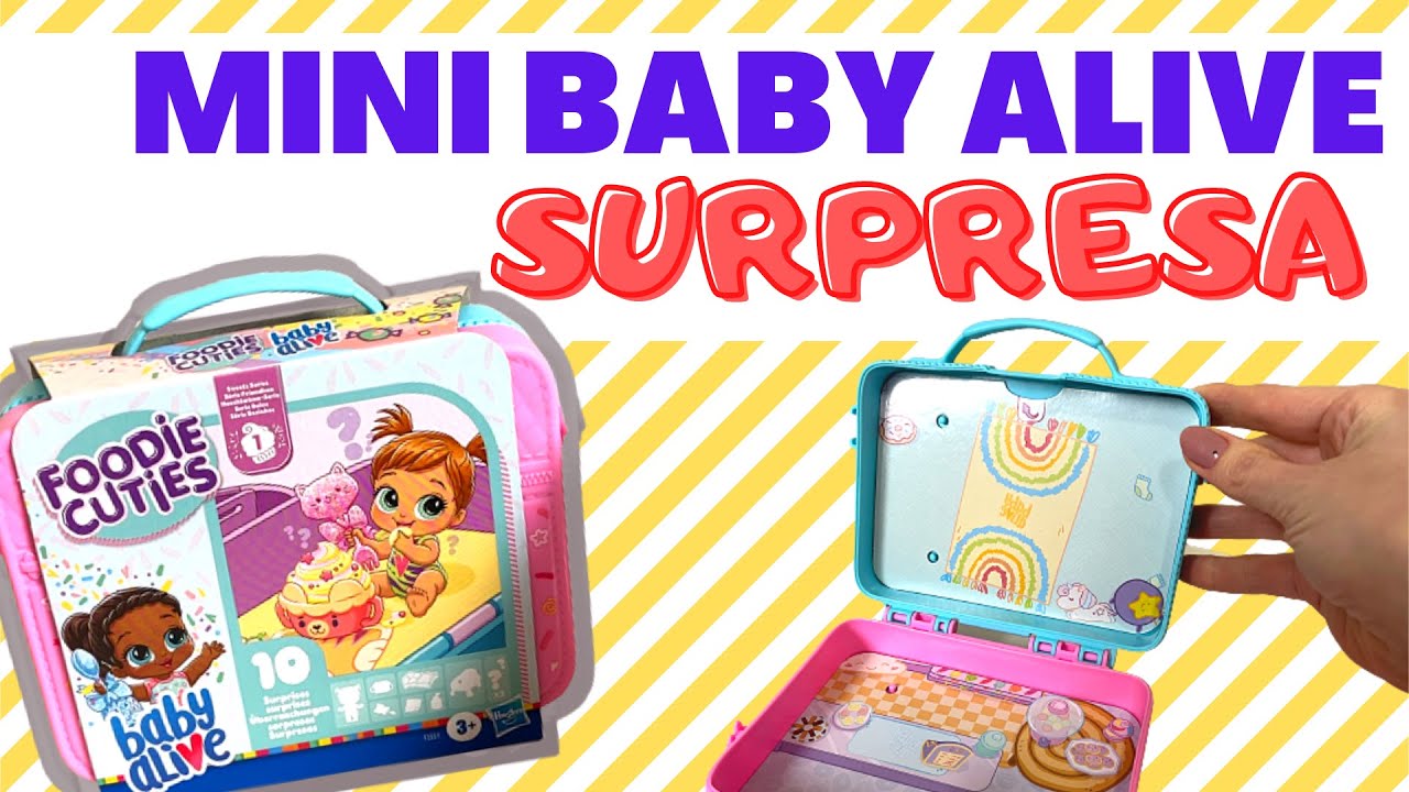 BABY ALIVE FOODIE CUTIES SÉRIE DOCINHOS
