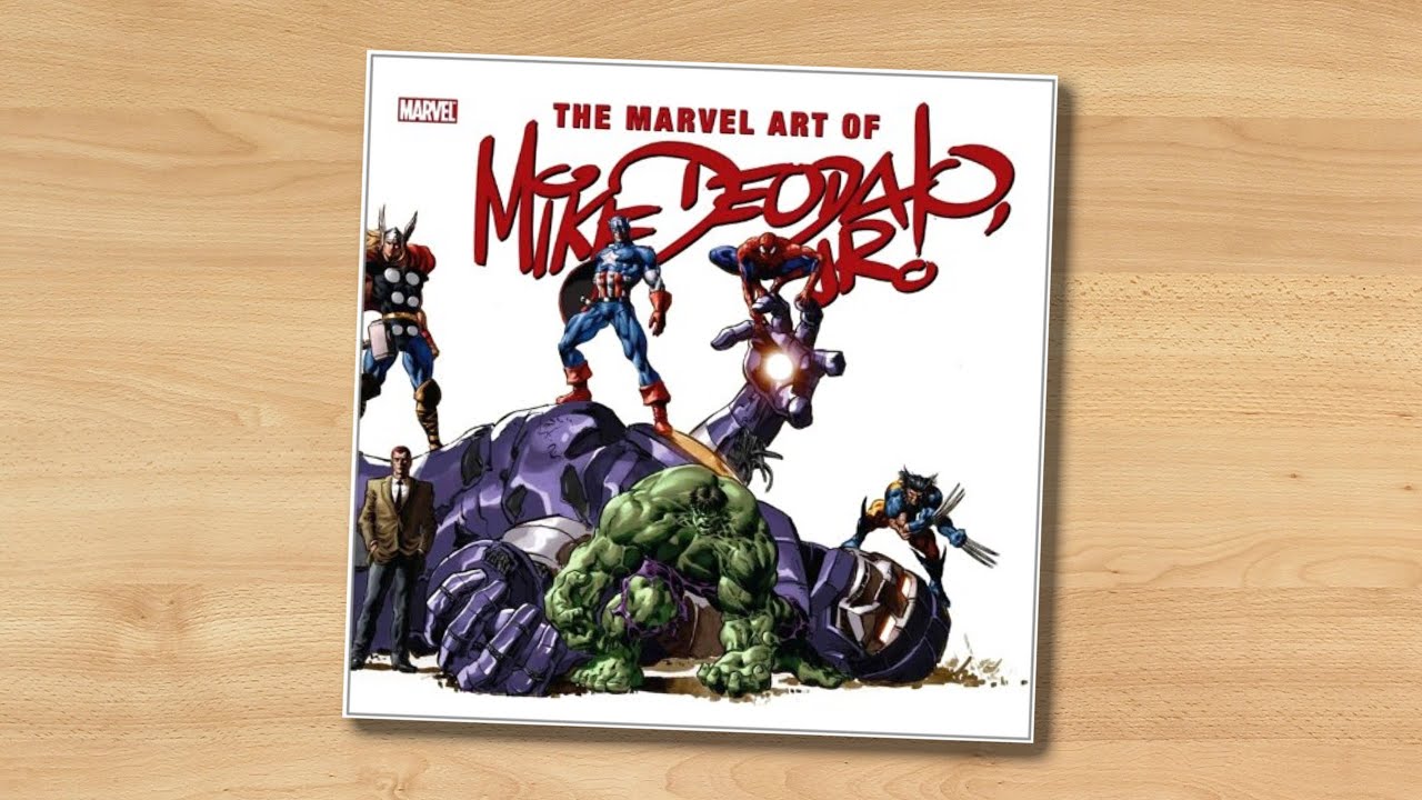 The Marvel Art of Mike Deodato (book flip)