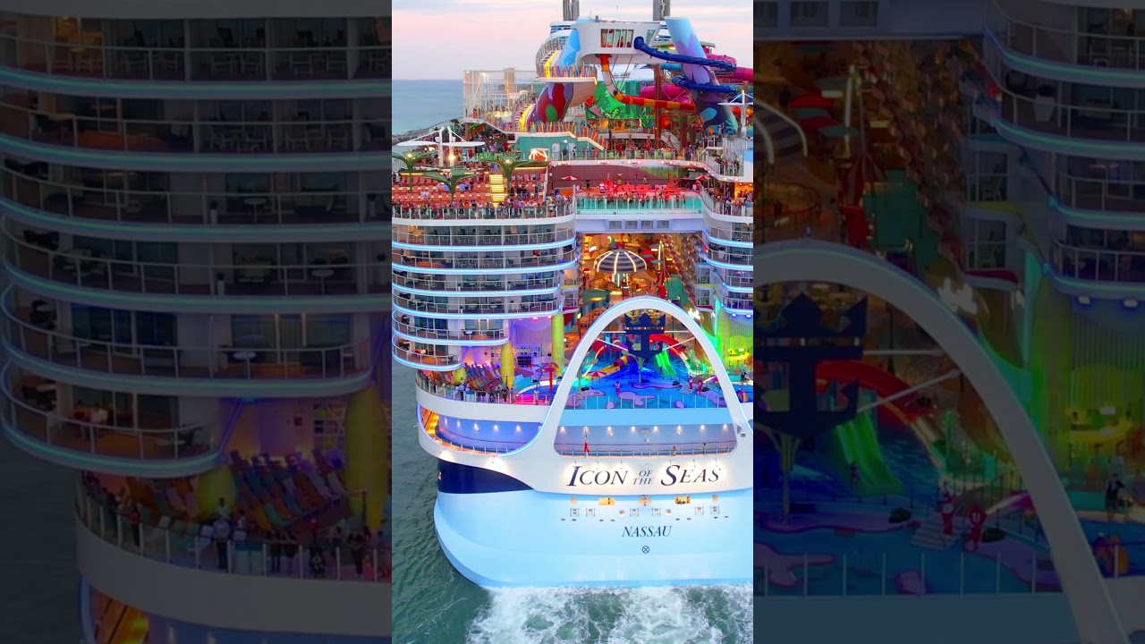You have officially witnessed the Historic first sailing of the Icon of the Seas. Royal Caribbean