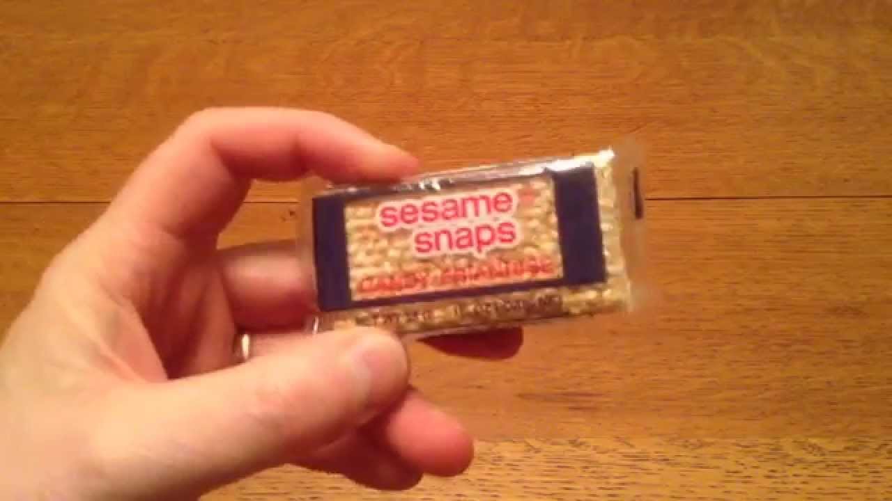 Sesame Snaps ... I could die