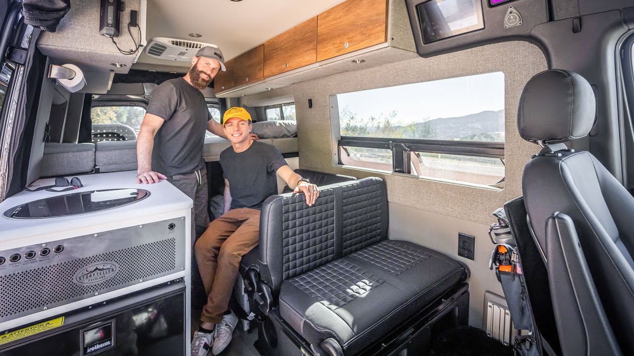 Storyteller Overland 4x4 Modular Van - Full Time Tiny Home For 2 Digital Nomads