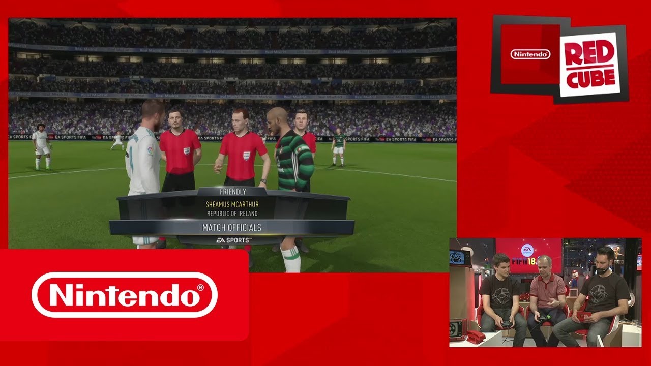 Gameplay EA SPORTS™ FIFA 18 - gamescom 2017 (Nintendo Switch)