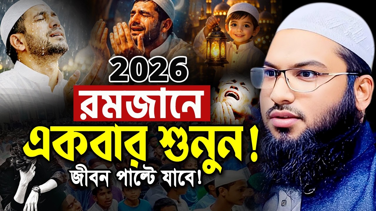 2026 রমজানের এই ওয়াজটি রাতে একা একা শুনুন! অঝোরে কাঁদবেন😭Ismail Bukhari ‍Ramadan Waz ইসমাইল বুখারী