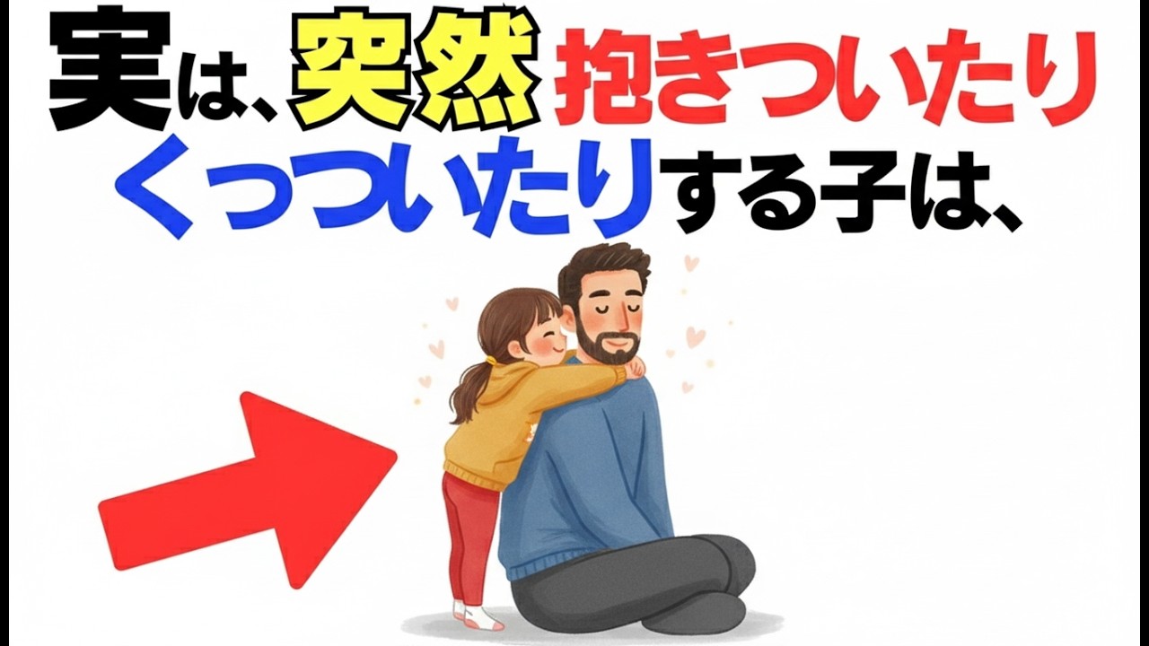 【９割が気づかない】子どもの行動に隠された『気づいてほしい』サイン６選【子育て雑学】