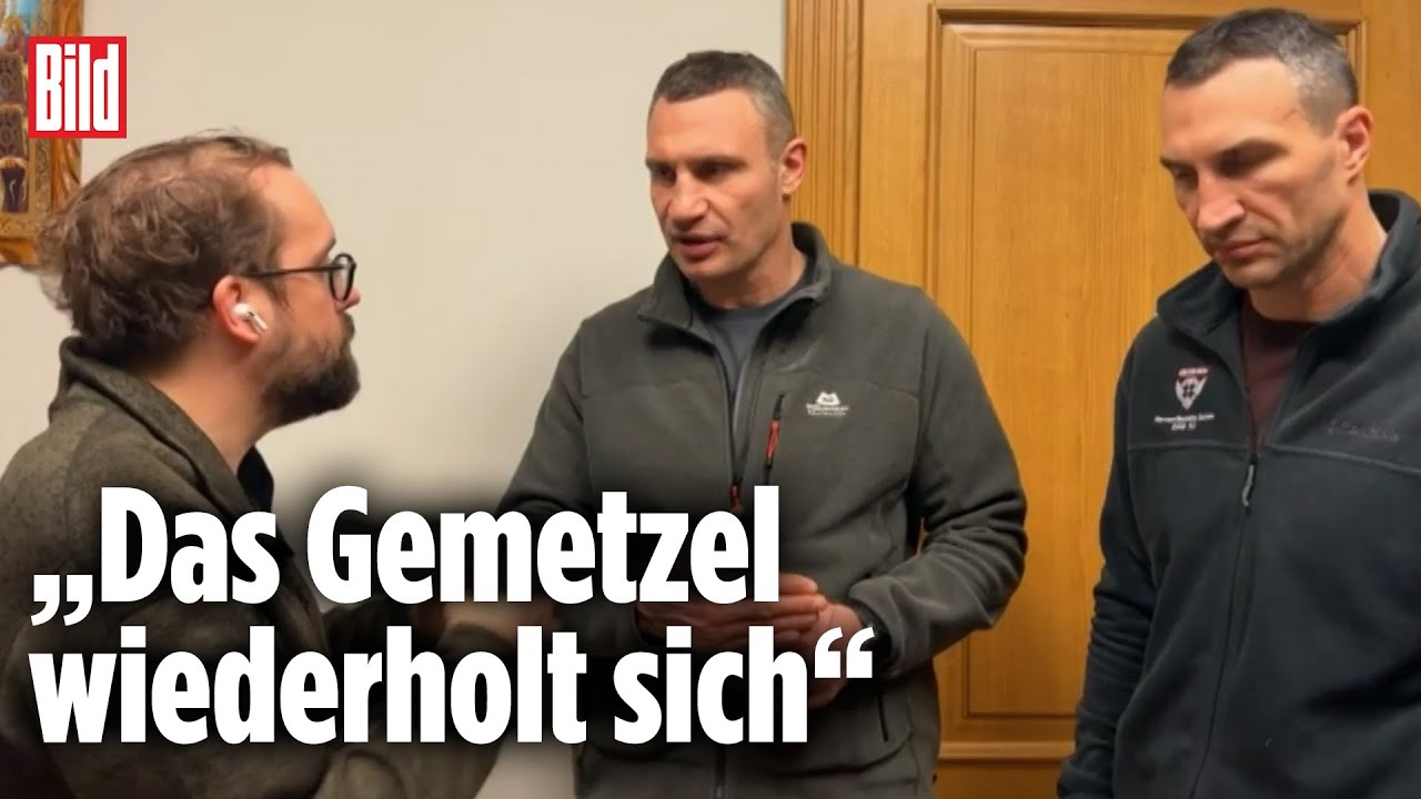 Ukraine-Krieg: Appell der Klitschko-Brüder an ganze Welt: „Alleine sterben wir“