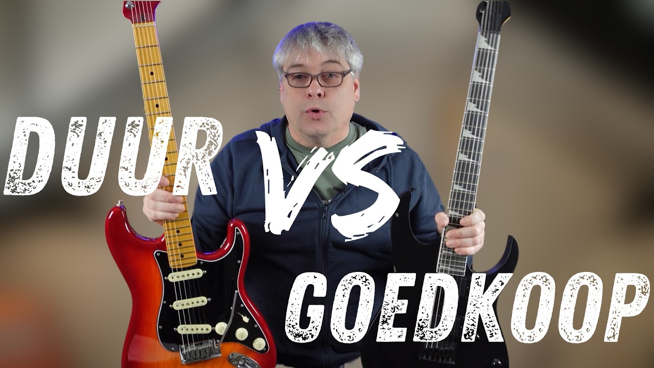 Beste elektrische gitaar: €200 vs. €2.400: is duur echt beter?