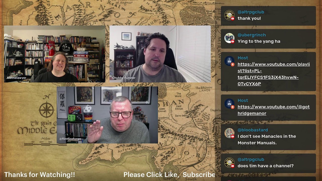 Snowpocalypse D&D Chillstream!   BYOB!