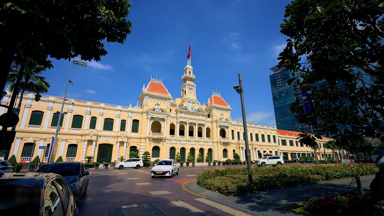 Walking In Saigon, Ho Chi Minh, Vietnam