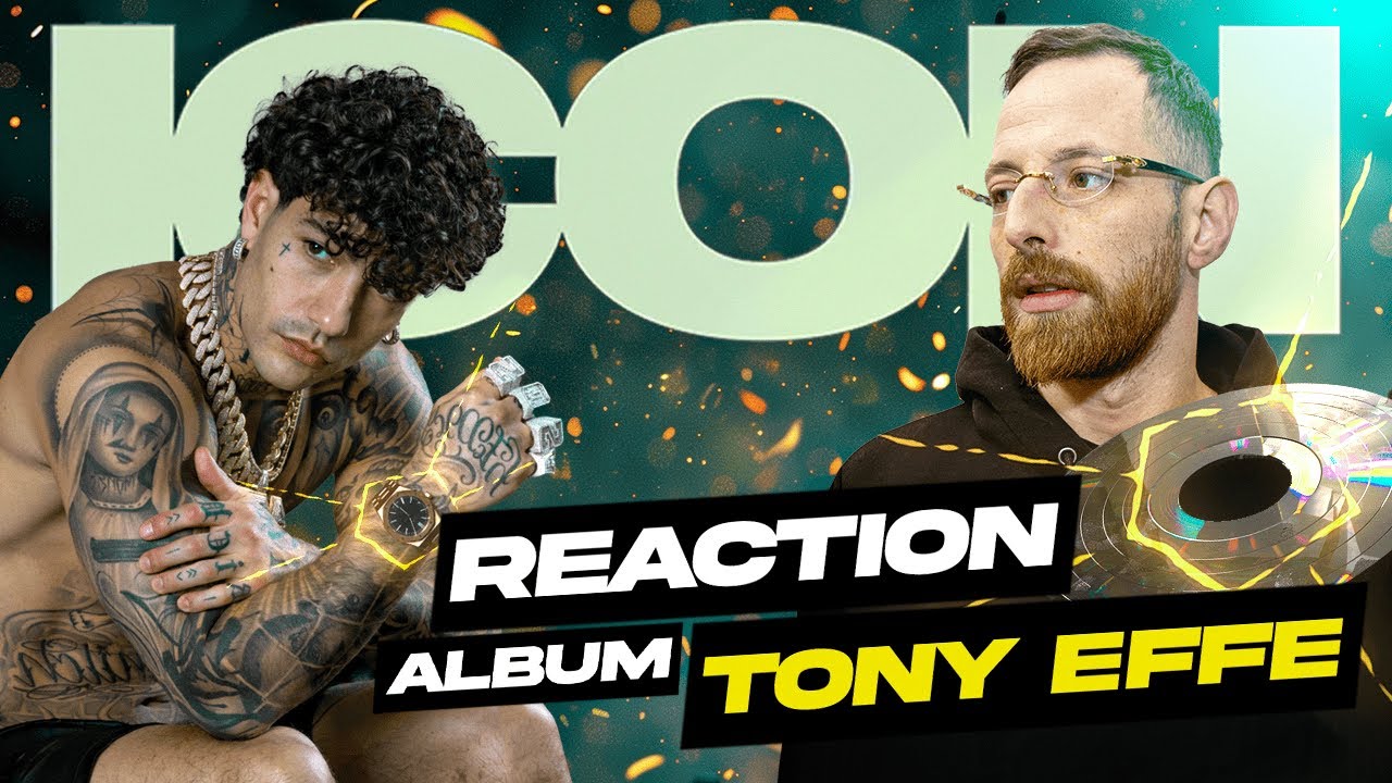 REACTION DA PANICO!!! ICON IL NUOVO ALBUM DI TONY EFFE!!!