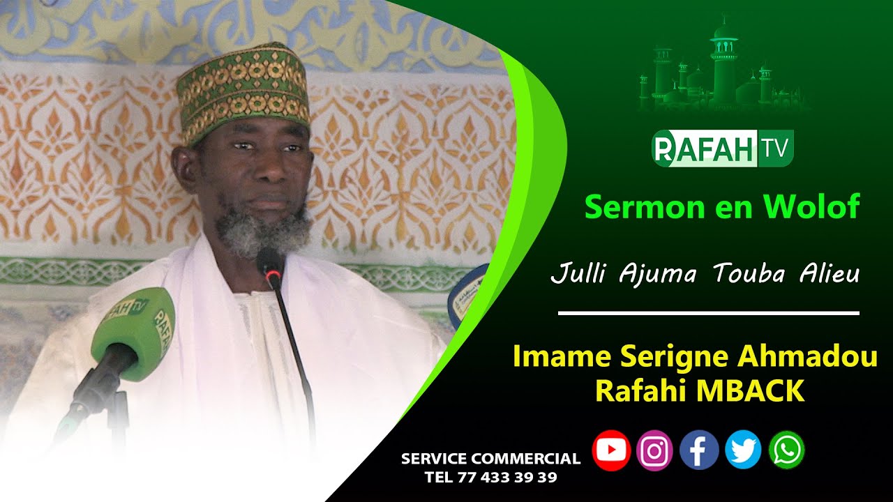 Khoutba Serigne Ahmadou Rafahi Mbacke du 31 Octobre 2025 : Xarito : Amiti&eacute;