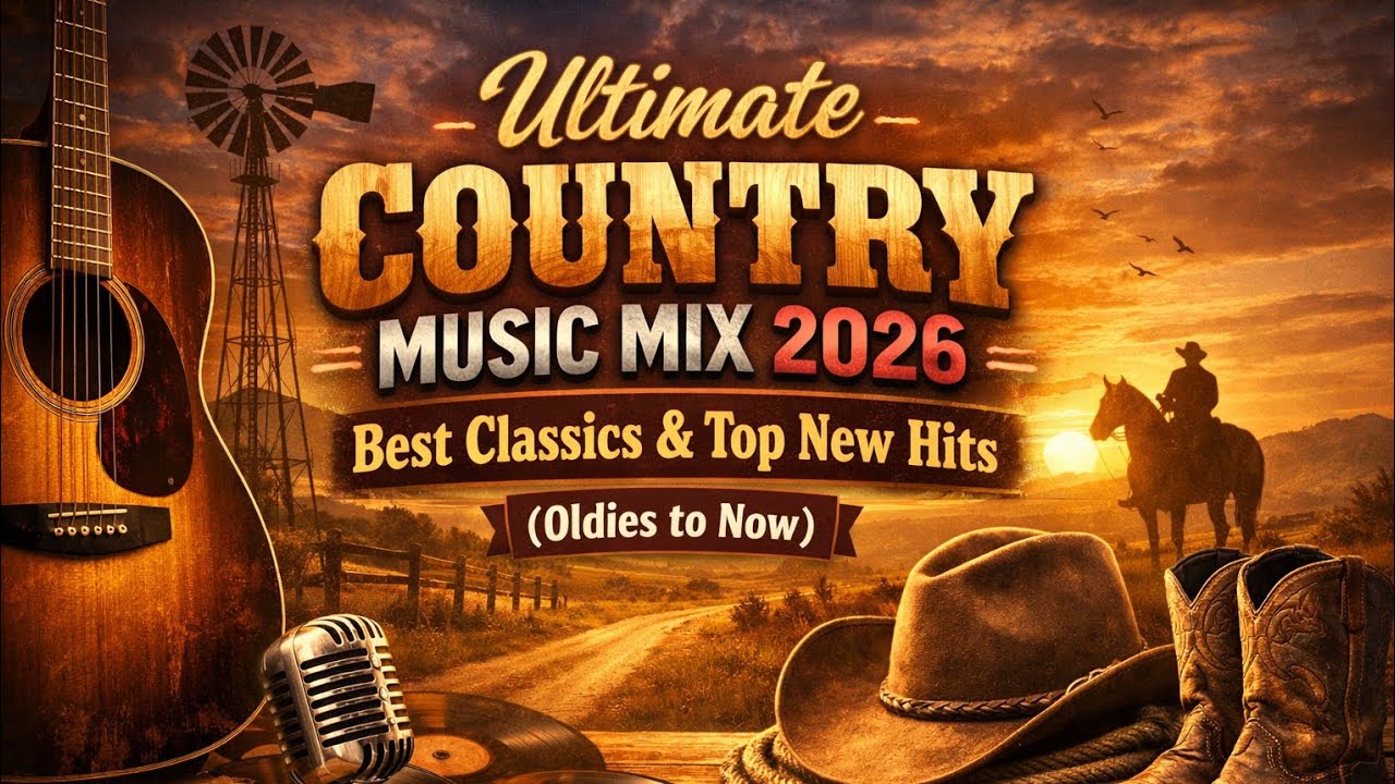 Ultimate Country Music Mix 2026: Best Classics & Top New Hits (Oldies to Now)