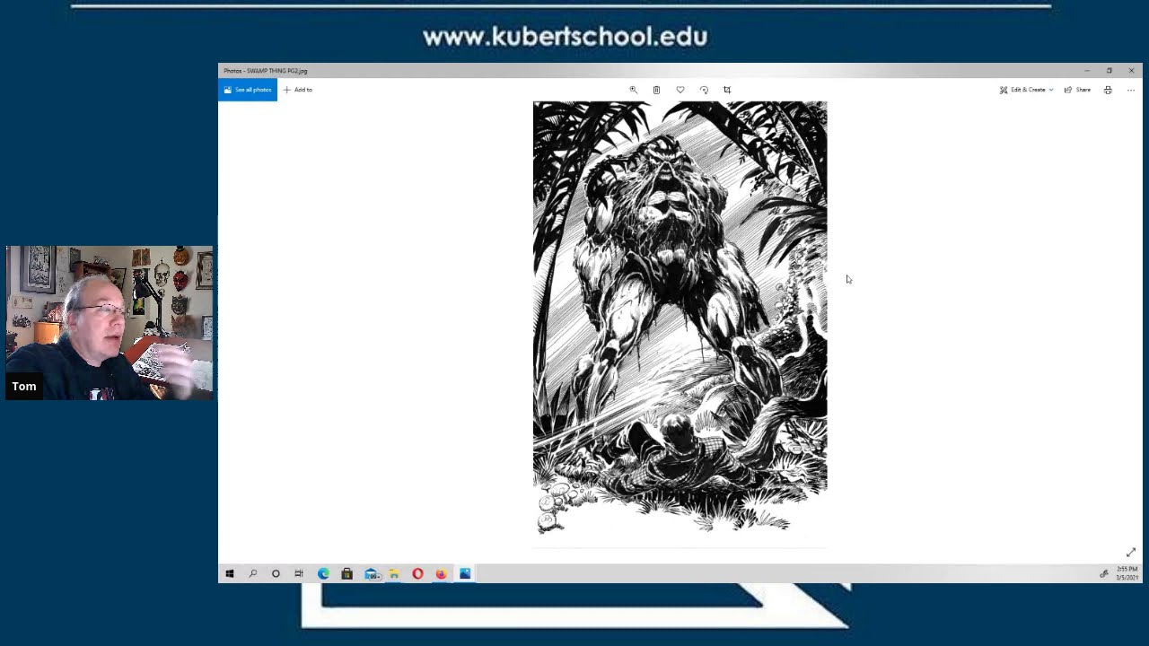 The Kubert School Presents An Introduction to Narrative Art with Tom Mandrake