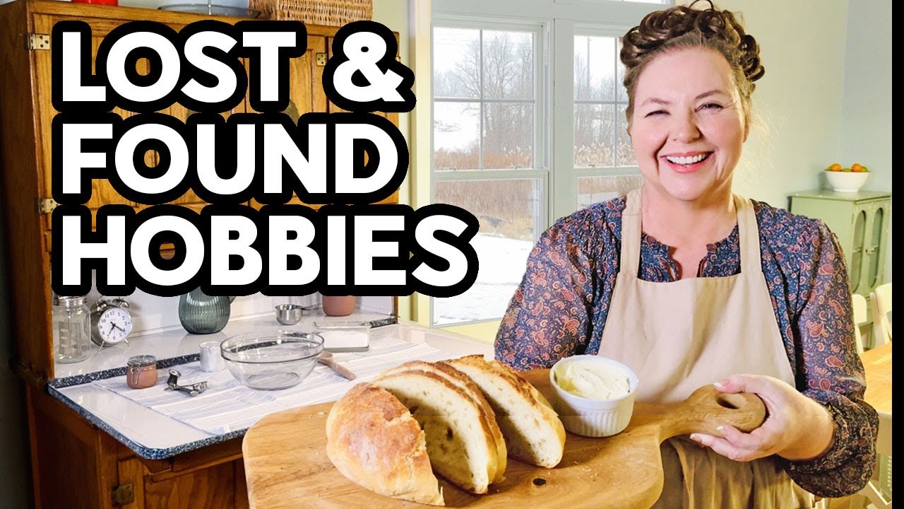 Why You Need Hobbies | Cozy Winter Bread in a Vintage Baking Cabinet