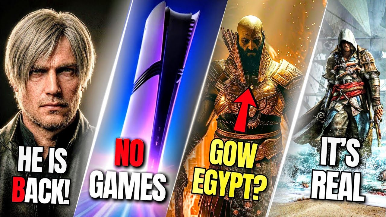 Leon in RE9 REQUIEM, New GOD OF WAR, Assassins Creed 4 Remake | Indian Gamers Podcast Ep.1