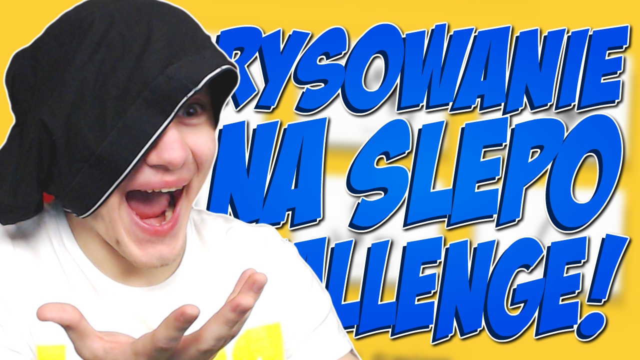 RYSOWANIE NA ŚLEPO CHALLENGE?!