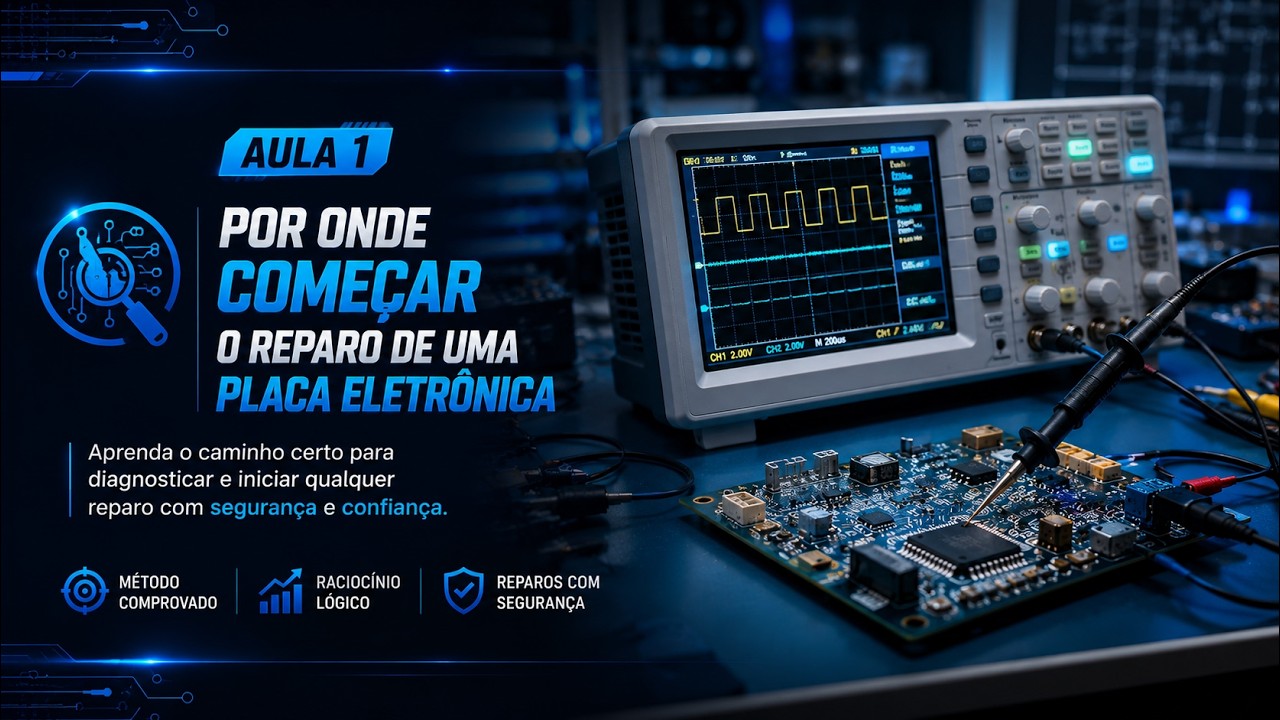 POR ONDE COME&Ccedil;AR O REPARO DE UMA PLACA ELETR&Ocirc;NICA