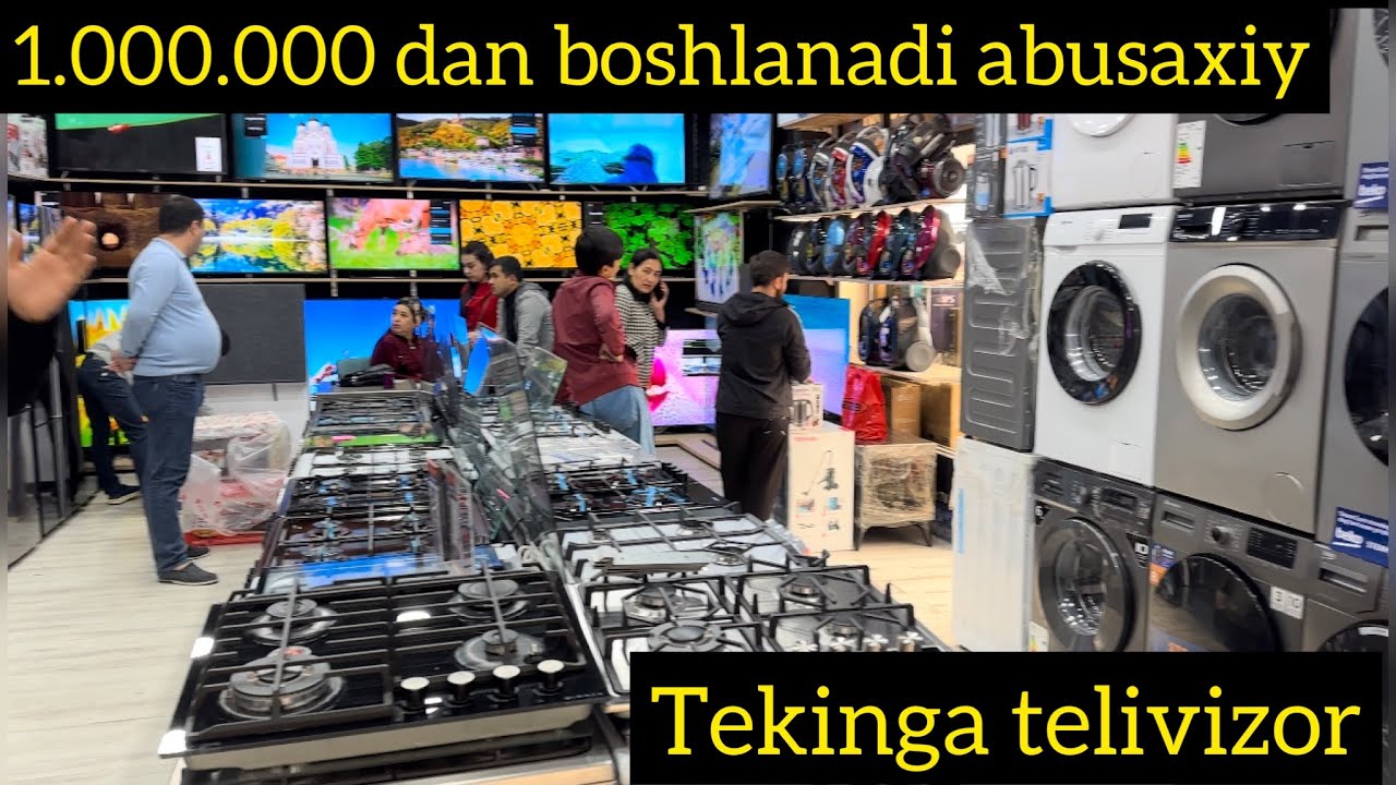 Aksiya Abusaxiy bitavoy texnika narxlari Toshkent 2023