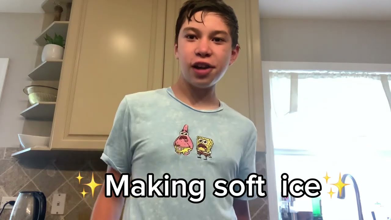MAKING SOFT ICE✨✨🌟