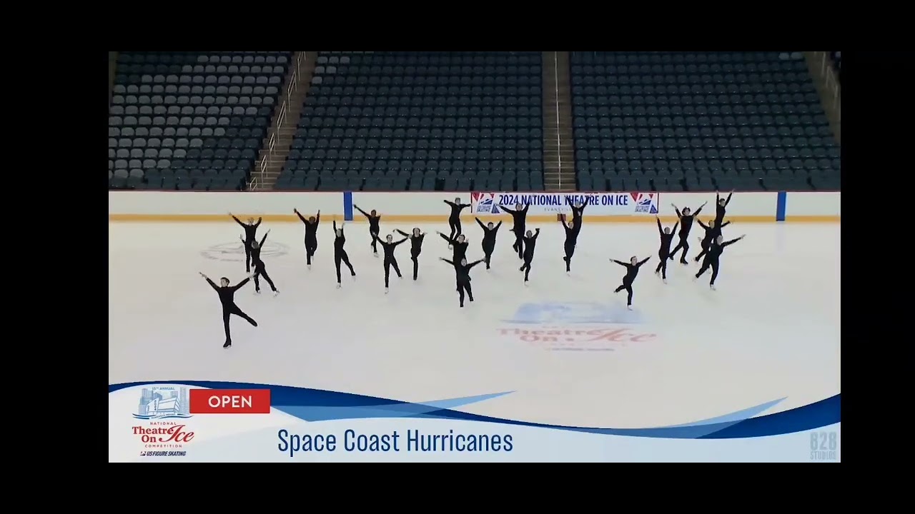 Theatre on Ice Nationals 2024. Space Coast Hurricanes Open  Division CE 