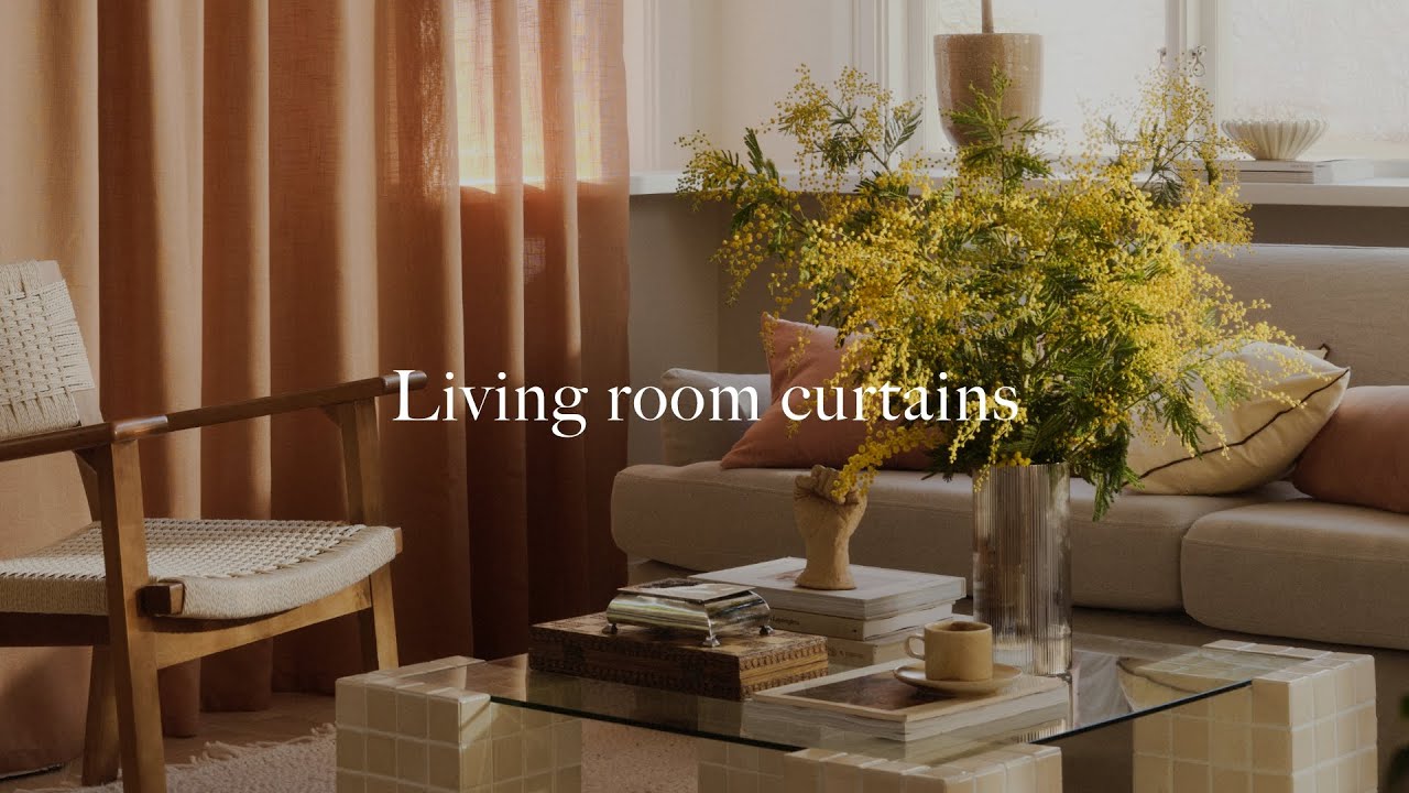 Living room curtains