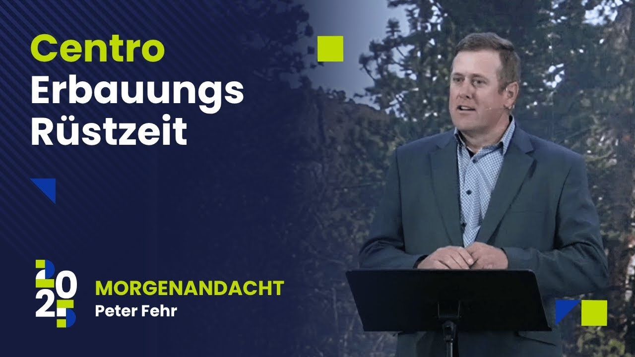 Morgenandacht - Peter Fehr