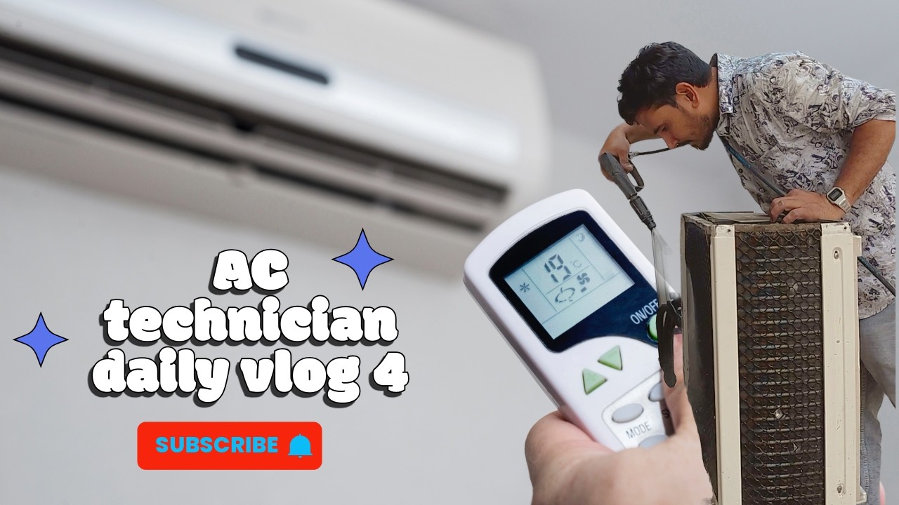 AC technician daily vlog 4