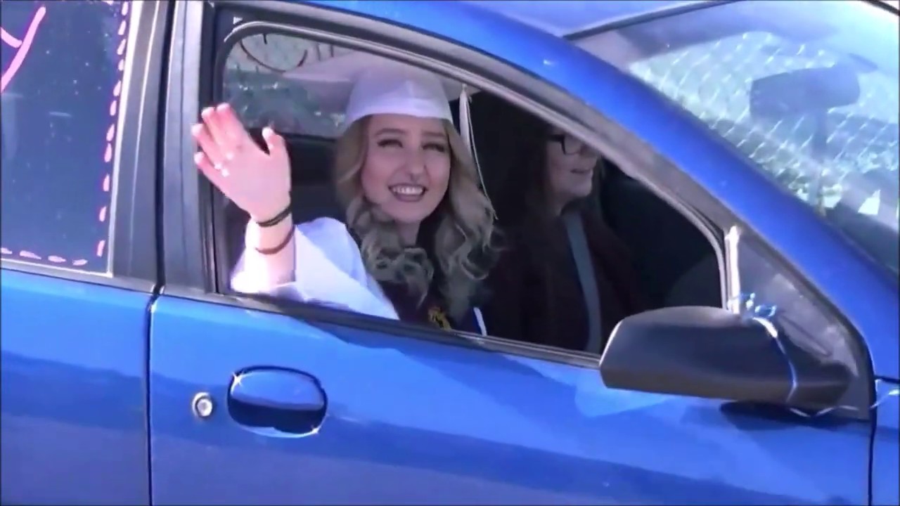 Valley High School Senior Graduation Car Parade. May 13th, 2020. Albuquerque, NM