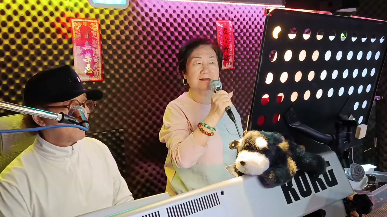 共醉相思風雨中💞🌧️（粵語)演唱珊珊，伴奏J-AU RUMBA 