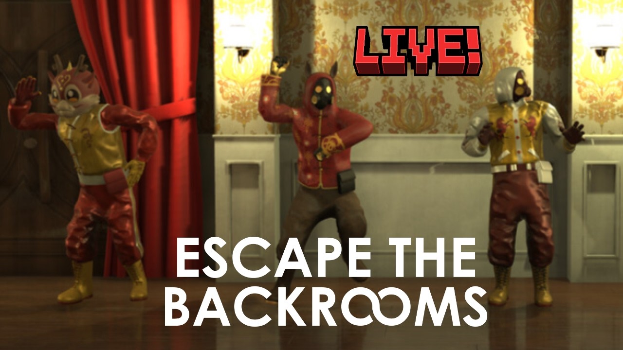 Escape the Backrooms Co-op | LIVE | Part 1