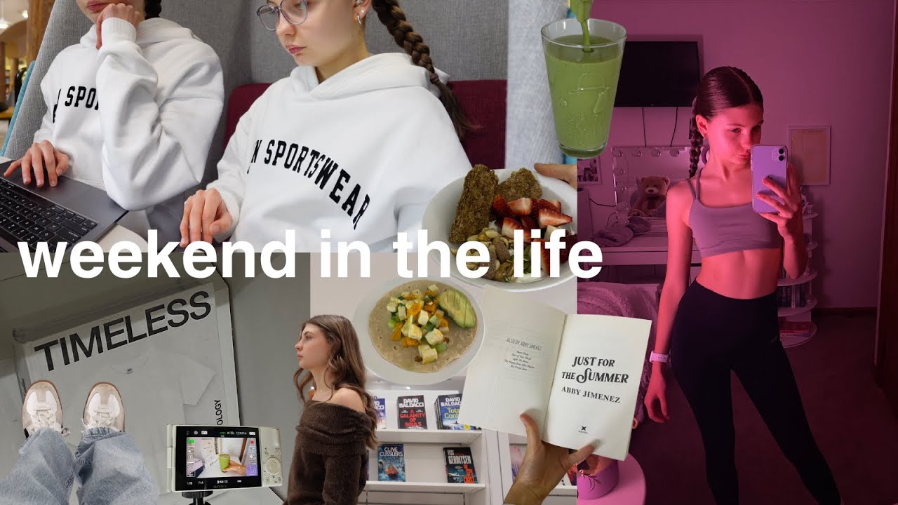 weekend in the life [ time to catch up with myself + exam prep ] 🍵🙇🏼‍♀️| '25 vlog diaries
