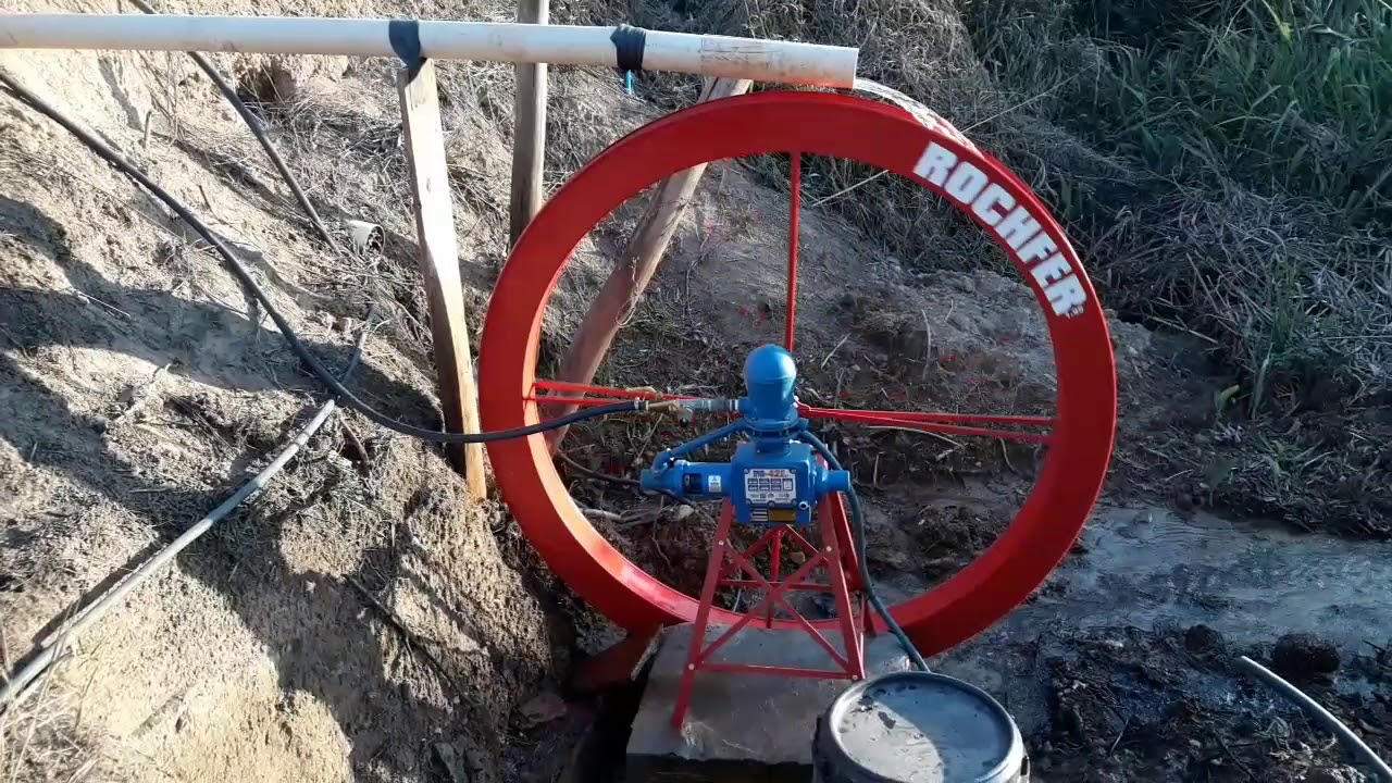 Roda d'água pra quem tem pouca água!