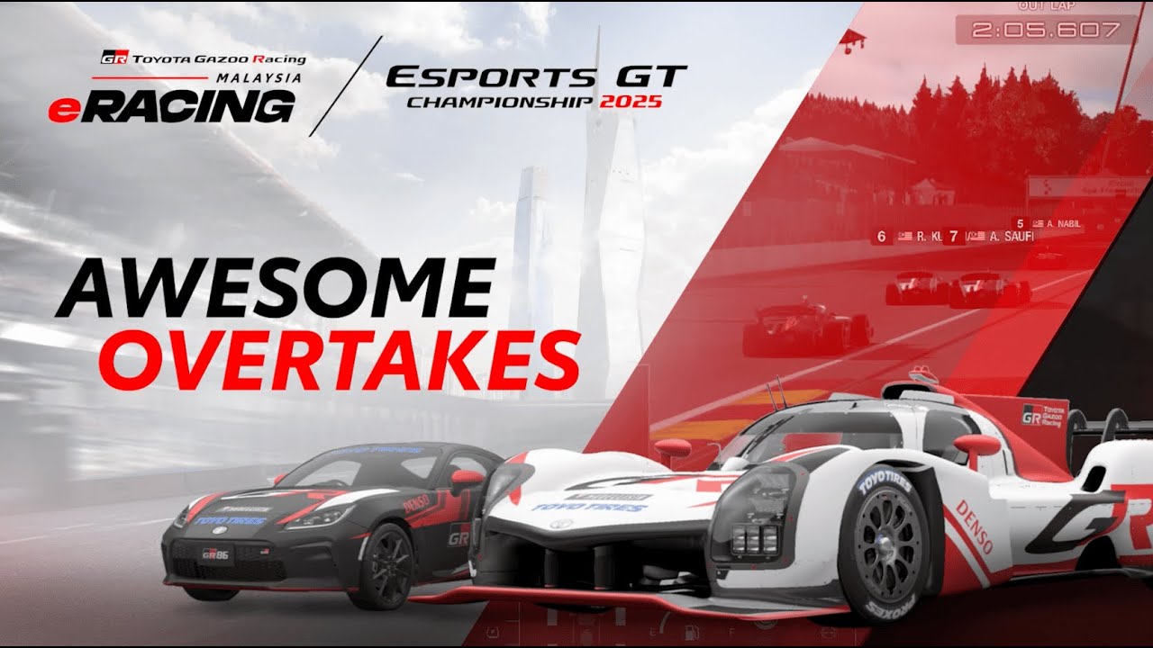 eRacing Championship 2025 Grand Finals: Awesome Overtakes