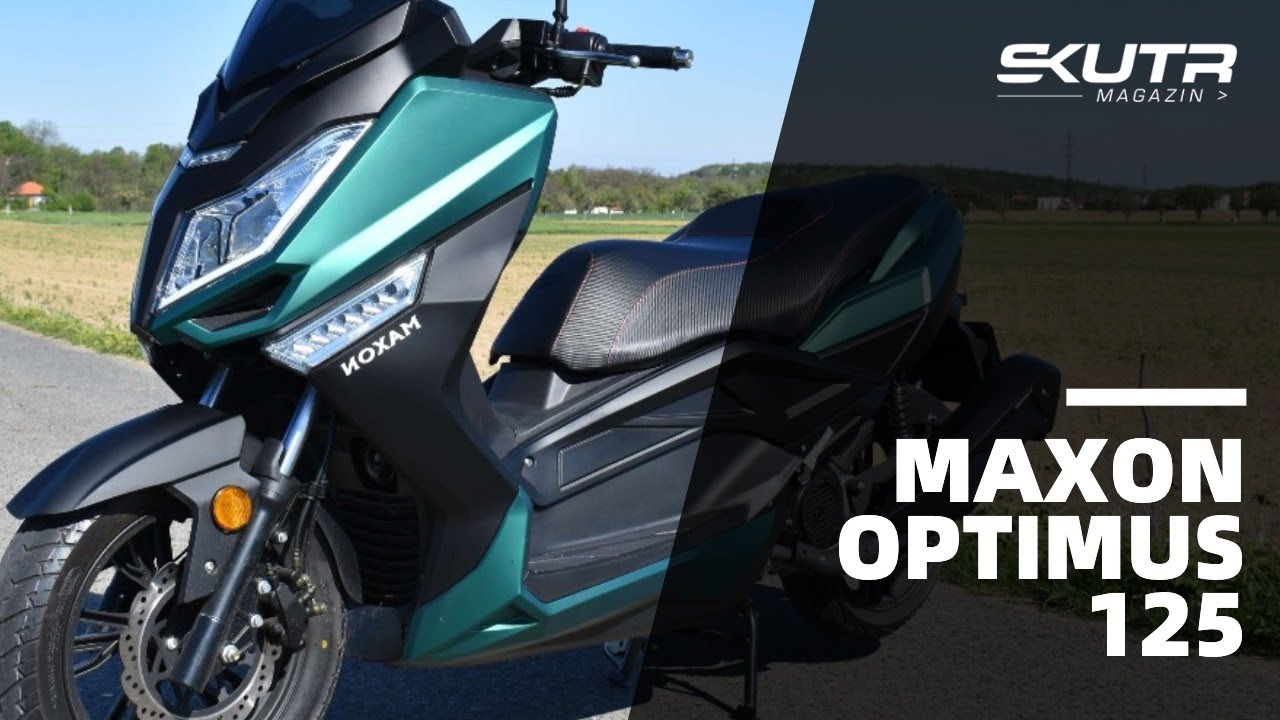 Test: MAXON OPTIMUS 125: novinka, která překvapí cenou