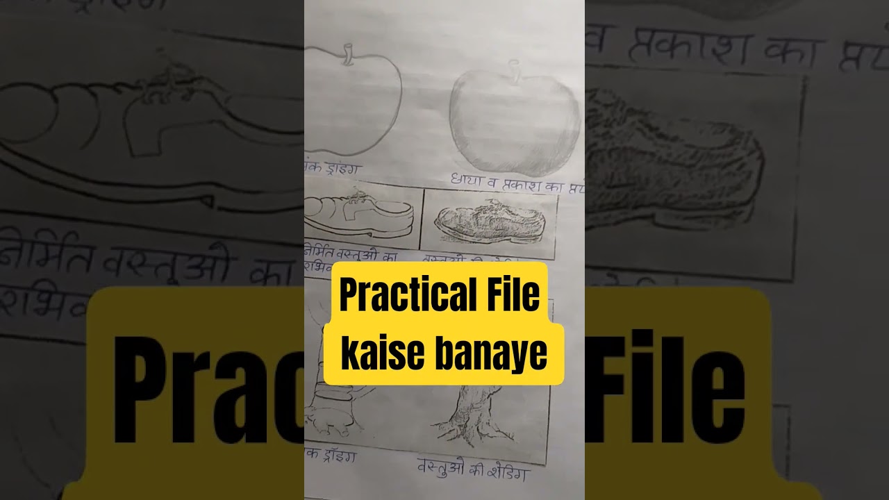 NIOS Class 12 Painting Practical File 332 😱 | Aise Banaye to Full Marks Pakka