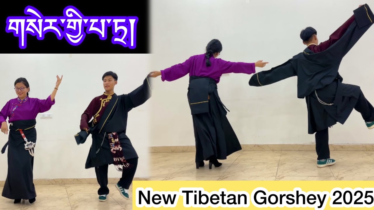 New Tibetan Gorshey སྒོར་གཞས་གསར་པ། གསེར་གྱི་པ་ཏྲ།  #newgorshey
