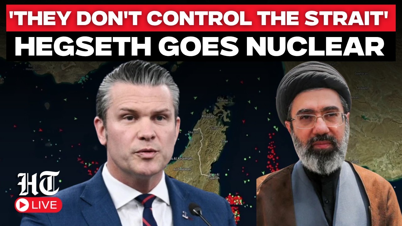 Pete Hegseth Live | Pentagon Holds Emergency Briefing Amid Fresh Attacks in Gulf | Hormuz | Trump