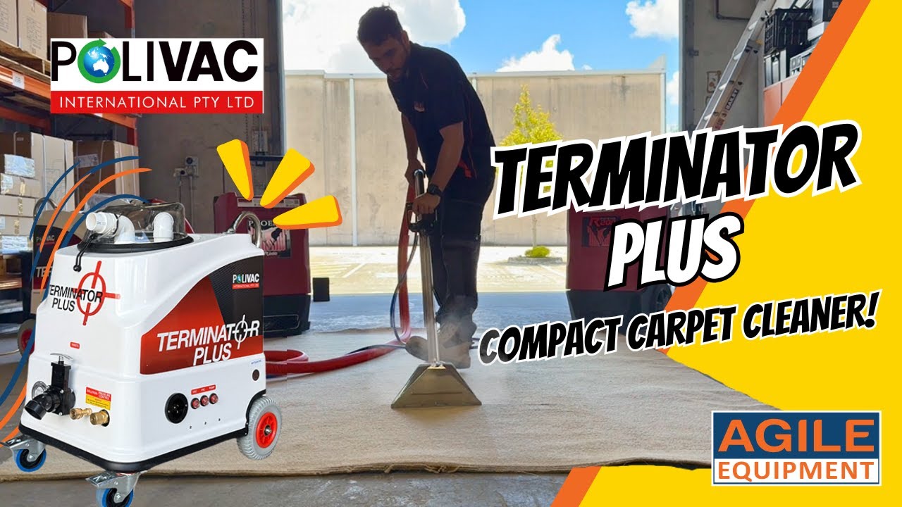 Compact but Powerful! Polivac Terminator Plus Carpet Cleaner!