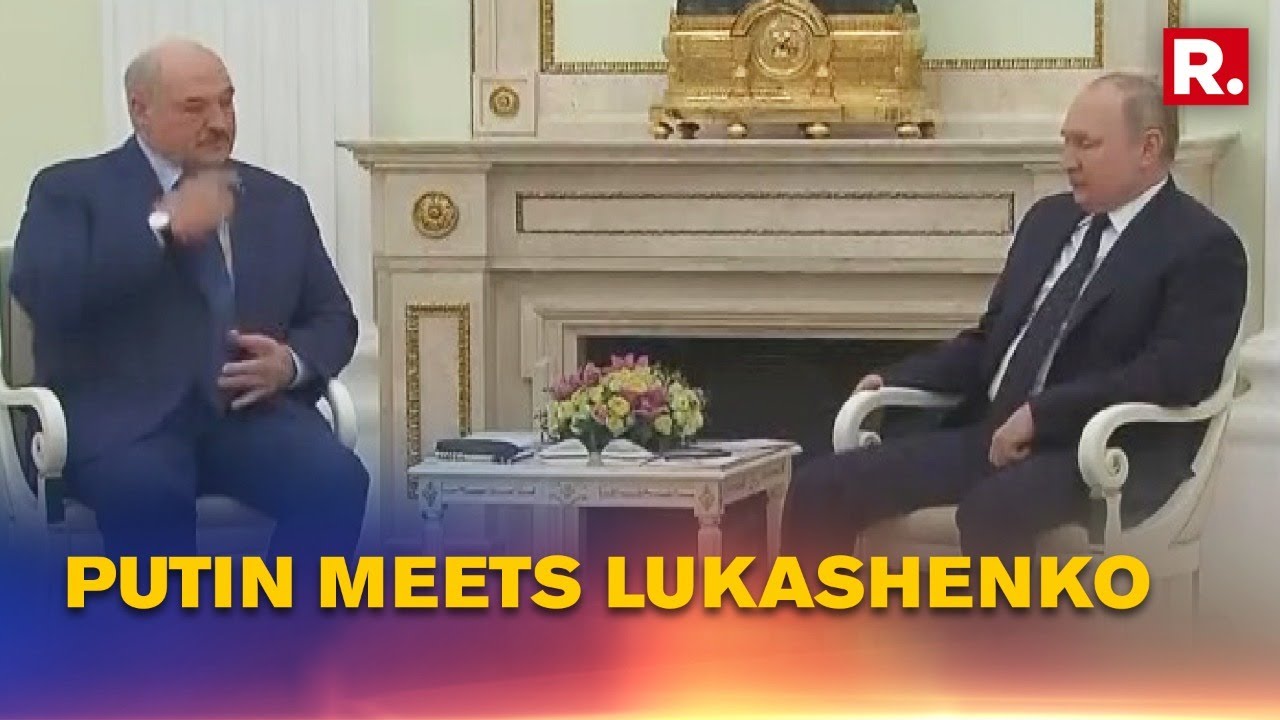 Ukraine-Russia War: Vladimir Putin Meets Belarus President Lukashenko Amid Growing Sanctions