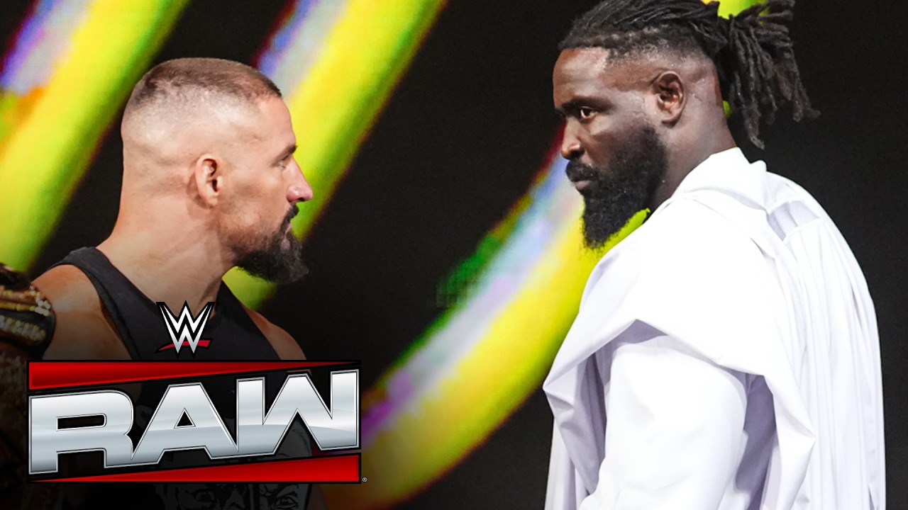 Oba Femi stares down Bron Breakker: Raw highlights, Aug. 3, 2026