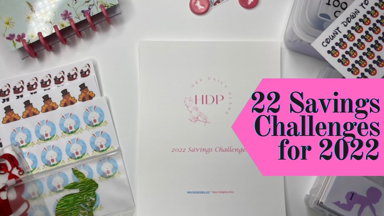 Gotta Check Out These 22 Savings Challenges for 2022 - Start now or in 2022. All income levels!