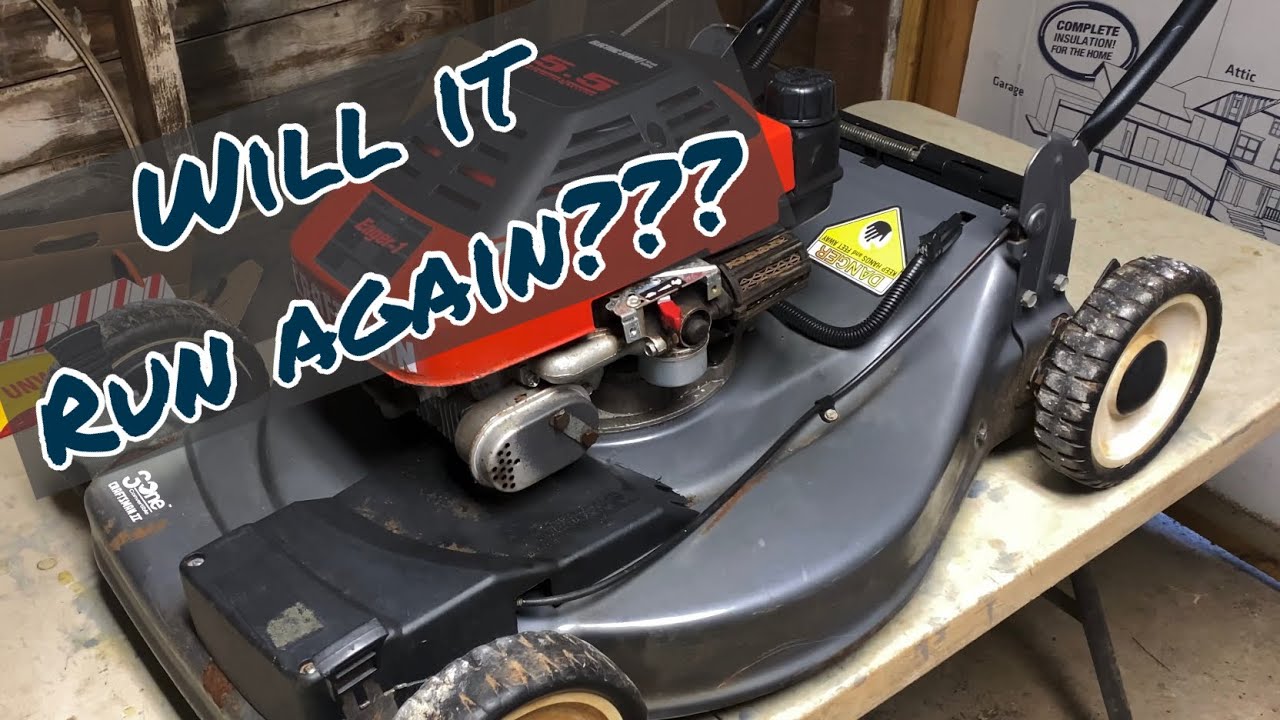 Getting An Old Craftsman Tecumseh Push Mower to Run Again (Carburetor Problems)