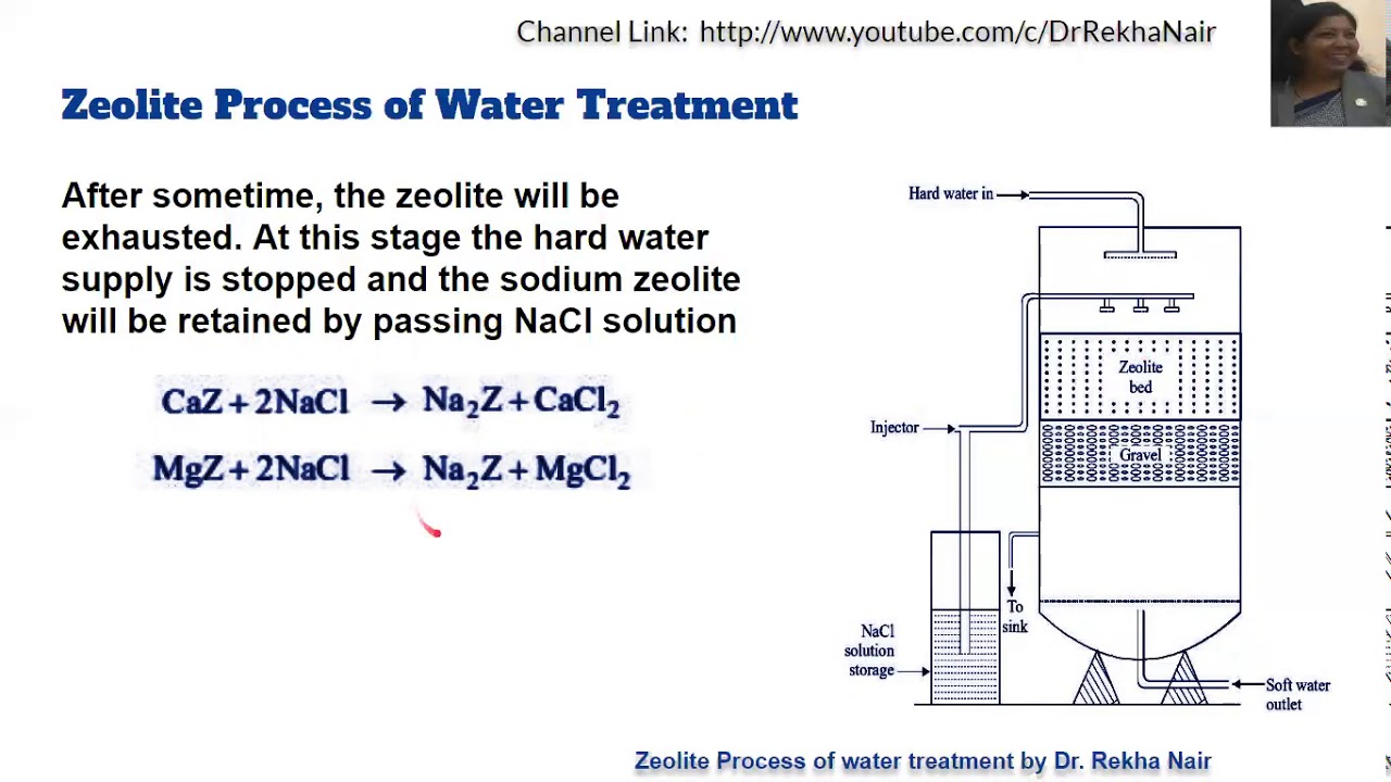 Zeolite process of water softening_Water treatment_ by Dr. Rekha Nair