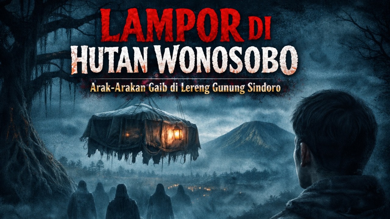 MISTERI LAMPOR DI HUTAN WONOSOBO||Arak-Arakan Gaib di Lereng Gunung Sindoro
