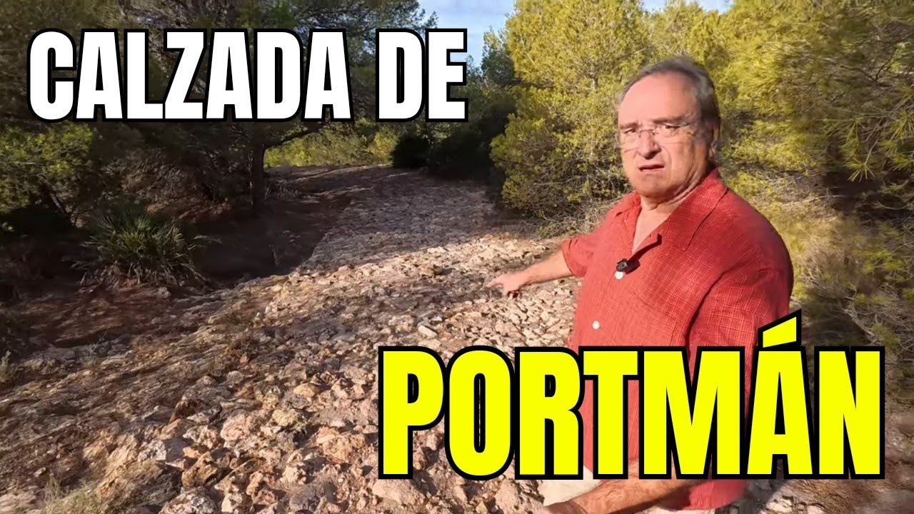 La calzada NO romana de Portmán.