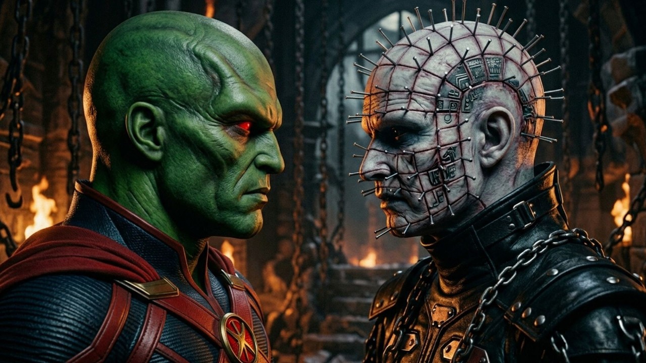 Martian Manhunter VS Pinhead - WHO WOULD WIN | LEGENDARY SHOWDOWN